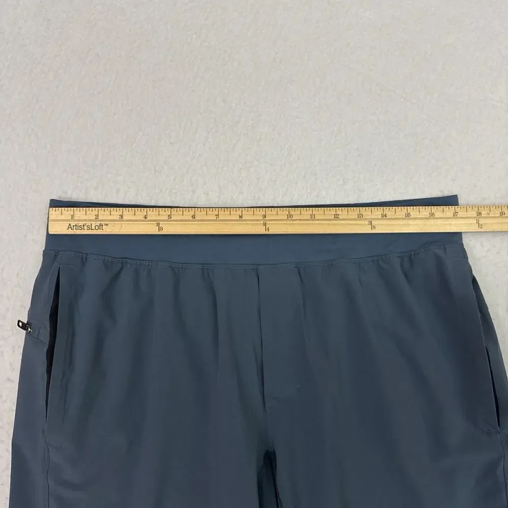 Lululemon T.H.E. Short 9” Linerless Mens XL Blue Training Gym Shorts
